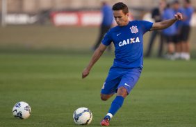 Durante o treino esta tarde no CT Joaquim Grava, Parque Ecolgico do Tiete, zona leste de So Paulo. O prximo jogo da equipe ser amanh dia 17/07, contra o Internacional/RS, na Arena Corinthians, vlido pela 10 rodada do Campeonato Brasileiro de 2014