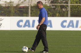 Durante o treino esta tarde no CT Joaquim Grava, Parque Ecolgico do Tiete, zona leste de So Paulo. O prximo jogo da equipe ser amanh dia 17/07, contra o Internacional/RS, na Arena Corinthians, vlido pela 10 rodada do Campeonato Brasileiro de 2014