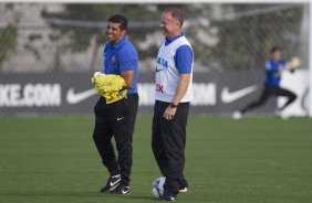 Durante o treino esta tarde no CT Joaquim Grava, Parque Ecolgico do Tiete, zona leste de So Paulo. O prximo jogo da equipe ser amanh dia 17/07, contra o Internacional/RS, na Arena Corinthians, vlido pela 10 rodada do Campeonato Brasileiro de 2014