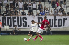 Durante o jogo entre Corinthians x Internacional/RS, realizada esta noite na Arena Corinthians, válida pela 10ª rodada do Campeonato Brasileiro de 2014