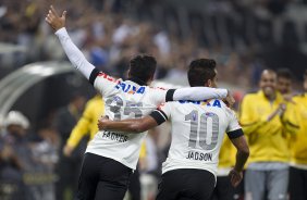 Durante o jogo entre Corinthians x Internacional/RS, realizada esta noite na Arena Corinthians, vlida pela 10 rodada do Campeonato Brasileiro de 2014