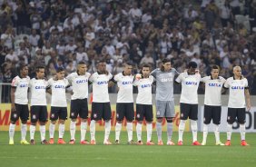 Durante o jogo entre Corinthians x Internacional/RS, realizada esta noite na Arena Corinthians, válida pela 10ª rodada do Campeonato Brasileiro de 2014
