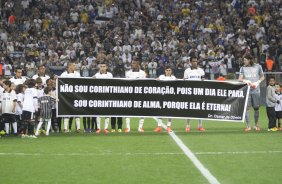 Durante o jogo entre Corinthians x Internacional/RS, realizada esta noite na Arena Corinthians, válida pela 10ª rodada do Campeonato Brasileiro de 2014