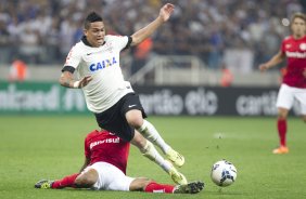 Durante o jogo entre Corinthians x Internacional/RS, realizada esta noite na Arena Corinthians, válida pela 10ª rodada do Campeonato Brasileiro de 2014