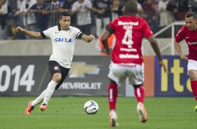 Durante o jogo entre Corinthians x Internacional/RS, realizada esta noite na Arena Corinthians, vlida pela 10 rodada do Campeonato Brasileiro de 2014