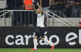 Durante o jogo entre Corinthians x Internacional/RS, realizada esta noite na Arena Corinthians, vlida pela 10 rodada do Campeonato Brasileiro de 2014