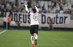 Durante o jogo entre Corinthians x Internacional/RS, realizada esta noite na Arena Corinthians, vlida pela 10 rodada do Campeonato Brasileiro de 2014