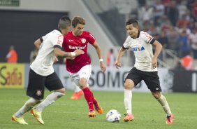 Durante o jogo entre Corinthians x Internacional/RS, realizada esta noite na Arena Corinthians, vlida pela 10 rodada do Campeonato Brasileiro de 2014