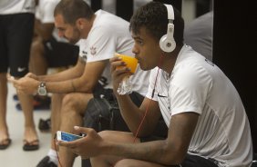 Nos vestirios antes do jogo entre Corinthians x Internacional/RS, realizada esta noite na Arena Corinthians, vlida pela 10 rodada do Campeonato Brasileiro de 2014