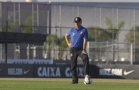 Durante o treino desta tarde no CT Joaquim Grava, Parque Ecológico do Tiete, zona leste de São Paulo. O próximo jogo da equipe será quarta-feira, dia 23/07, contra o Bahia/BA, jogo de ida válido pela Copa do Brasil 2014
