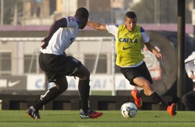 Durante o treino desta tarde no CT Joaquim Grava, Parque Ecológico do Tiete, zona leste de São Paulo. O próximo jogo da equipe será quarta-feira, dia 23/07, contra o Bahia/BA, jogo de ida válido pela Copa do Brasil 2014