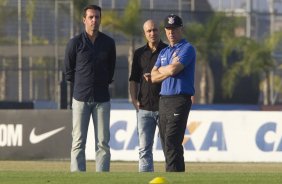 Durante o treino desta tarde no CT Joaquim Grava, Parque Ecolgico do Tiete, zona leste de So Paulo. O prximo jogo da equipe ser quarta-feira, dia 23/07, contra o Bahia/BA, jogo de ida vlido pela Copa do Brasil 2014