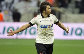 Durante o jogo entre Corinthians x Bahia/BA, realizada esta noite na Arena Corinthians, jogo de ida vlido pela Copa do Brasil 2014