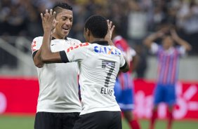 Durante o jogo entre Corinthians x Bahia/BA, realizada esta noite na Arena Corinthians, jogo de ida válido pela Copa do Brasil 2014