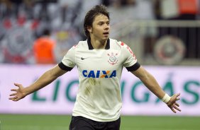 Durante o jogo entre Corinthians x Bahia/BA, realizada esta noite na Arena Corinthians, jogo de ida vlido pela Copa do Brasil 2014