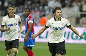 Durante o jogo entre Corinthians x Bahia/BA, realizada esta noite na Arena Corinthians, jogo de ida vlido pela Copa do Brasil 2014