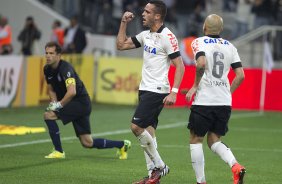 Durante o jogo entre Corinthians x Bahia/BA, realizada esta noite na Arena Corinthians, jogo de ida vlido pela Copa do Brasil 2014