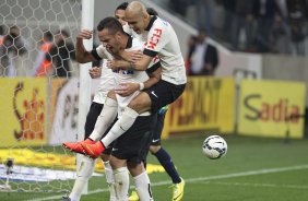 Durante o jogo entre Corinthians x Bahia/BA, realizada esta noite na Arena Corinthians, jogo de ida vlido pela Copa do Brasil 2014