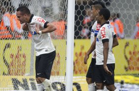 Durante o jogo entre Corinthians x Bahia/BA, realizada esta noite na Arena Corinthians, jogo de ida vlido pela Copa do Brasil 2014