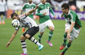 Durante o jogo entre Corinthians x Palmeiras, realizado esta tarde na Arena Corinthians, vlido pela 12 rodada do Campeonato Brasileiro de 2014