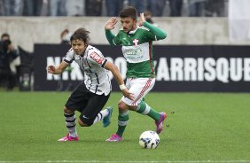 Durante o jogo entre Corinthians x Palmeiras, realizado esta tarde na Arena Corinthians, válido pela 12ª rodada do Campeonato Brasileiro de 2014