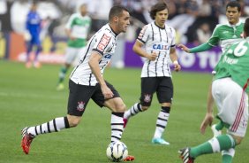 Durante o jogo entre Corinthians x Palmeiras, realizado esta tarde na Arena Corinthians, válido pela 12ª rodada do Campeonato Brasileiro de 2014