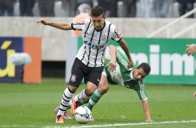 Durante o jogo entre Corinthians x Palmeiras, realizado esta tarde na Arena Corinthians, vlido pela 12 rodada do Campeonato Brasileiro de 2014