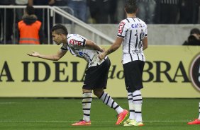 Durante o jogo entre Corinthians x Palmeiras, realizado esta tarde na Arena Corinthians, válido pela 12ª rodada do Campeonato Brasileiro de 2014