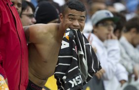 Durante o jogo entre Corinthians x Palmeiras, realizado esta tarde na Arena Corinthians, válido pela 12ª rodada do Campeonato Brasileiro de 2014