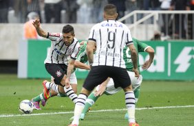 Durante o jogo entre Corinthians x Palmeiras, realizado esta tarde na Arena Corinthians, válido pela 12ª rodada do Campeonato Brasileiro de 2014