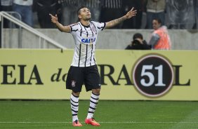 Durante o jogo entre Corinthians x Palmeiras, realizado esta tarde na Arena Corinthians, válido pela 12ª rodada do Campeonato Brasileiro de 2014