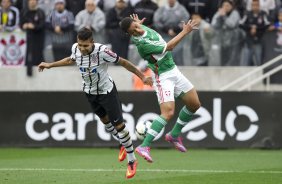 Durante o jogo entre Corinthians x Palmeiras, realizado esta tarde na Arena Corinthians, válido pela 12ª rodada do Campeonato Brasileiro de 2014