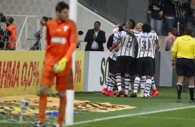 Durante o jogo entre Corinthians x Palmeiras, realizado esta tarde na Arena Corinthians, vlido pela 12 rodada do Campeonato Brasileiro de 2014