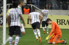 Durante o jogo entre Corinthians x Palmeiras, realizado esta tarde na Arena Corinthians, válido pela 12ª rodada do Campeonato Brasileiro de 2014