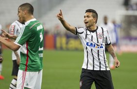 Durante o jogo entre Corinthians x Palmeiras, realizado esta tarde na Arena Corinthians, válido pela 12ª rodada do Campeonato Brasileiro de 2014