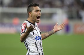 Durante o jogo entre Corinthians x Palmeiras, realizado esta tarde na Arena Corinthians, válido pela 12ª rodada do Campeonato Brasileiro de 2014