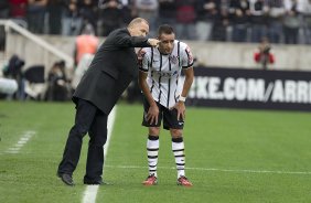 Durante o jogo entre Corinthians x Palmeiras, realizado esta tarde na Arena Corinthians, vlido pela 12 rodada do Campeonato Brasileiro de 2014