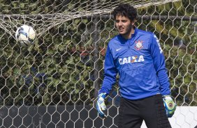 Durante o treino desta manh no CT Joaquim Grava, Parque Ecolgico do Tiete, zona leste de So Paulo. O prximo jogo da equipe ser domingo, dia 03/08, contra o Coritiba, no estdio Couto Pereira, jogo vlido pela 13 rodada do Campeonato Brasileiro de 2014