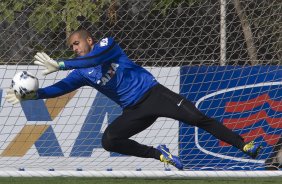 Durante o treino desta manh no CT Joaquim Grava, Parque Ecolgico do Tiete, zona leste de So Paulo. O prximo jogo da equipe ser domingo, dia 03/08, contra o Coritiba, no estdio Couto Pereira, jogo vlido pela 13 rodada do Campeonato Brasileiro de 2014