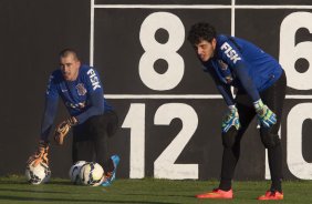 Durante o treino desta tarde no CT Joaquim Grava, Parque Ecolgico do Tiete, zona leste de So Paulo. O prximo jogo da equipe ser domingo, dia 03/08, contra o Coritiba, no estdio Couto Pereira, jogo vlido pela 13 rodada do Campeonato Brasileiro de 2014