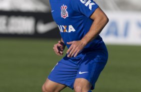 Durante o treino desta tarde no CT Joaquim Grava, Parque Ecológico do Tiete, zona leste de São Paulo. O próximo jogo da equipe será domingo, dia 03/08, contra o Coritiba, no estádio Couto Pereira, jogo válido pela 13ª rodada do Campeonato Brasileiro de 2014
