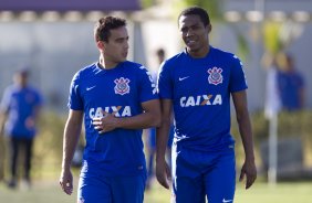 Durante o treino desta tarde no CT Joaquim Grava, Parque Ecolgico do Tiete, zona leste de So Paulo. O prximo jogo da equipe ser domingo, dia 03/08, contra o Coritiba, no estdio Couto Pereira, jogo vlido pela 13 rodada do Campeonato Brasileiro de 2014