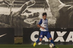 Durante o treino desta tarde no CT Joaquim Grava, Parque Ecolgico do Tiete, zona leste de So Paulo. O prximo jogo da equipe ser domingo, dia 03/08, contra o Coritiba, no estdio Couto Pereira, jogo vlido pela 13 rodada do Campeonato Brasileiro de 2014