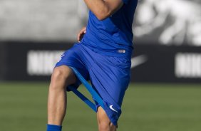 Durante o treino desta tarde no CT Joaquim Grava, Parque Ecolgico do Tiete, zona leste de So Paulo. O prximo jogo da equipe ser domingo, dia 03/08, contra o Coritiba, no estdio Couto Pereira, jogo vlido pela 13 rodada do Campeonato Brasileiro de 2014