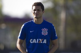 Durante o treino desta tarde no CT Joaquim Grava, Parque Ecológico do Tiete, zona leste de São Paulo. O próximo jogo da equipe será domingo, dia 03/08, contra o Coritiba, no estádio Couto Pereira, jogo válido pela 13ª rodada do Campeonato Brasileiro de 2014