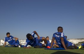 Durante o treino desta tarde no CT Joaquim Grava, Parque Ecolgico do Tiete, zona leste de So Paulo. O prximo jogo da equipe ser domingo, dia 03/08, contra o Coritiba, no estdio Couto Pereira, jogo vlido pela 13 rodada do Campeonato Brasileiro de 2014