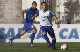 Durante o treino desta tarde no CT Joaquim Grava, Parque Ecológico do Tiete, zona leste de São Paulo. O próximo jogo da equipe será domingo, dia 03/08, contra o Coritiba, no estádio Couto Pereira, jogo válido pela 13ª rodada do Campeonato Brasileiro de 2014
