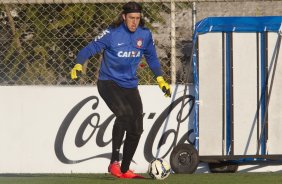 Durante o treino desta tarde no CT Joaquim Grava, Parque Ecológico do Tiete, zona leste de São Paulo. O próximo jogo da equipe será domingo, dia 03/08, contra o Coritiba, no estádio Couto Pereira, jogo válido pela 13ª rodada do Campeonato Brasileiro de 2014