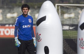 Durante o treino desta manh no CT Joaquim Grava, Parque Ecolgico do Tiete, zona leste de So Paulo. O prximo jogo da equipe ser amanh, domingo, dia 03/08, contra o Coritiba, no estdio Couto Pereira, jogo vlido pela 13 rodada do Campeonato Brasileiro de 2014