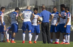 Durante o treino desta manh no CT Joaquim Grava, Parque Ecolgico do Tiete, zona leste de So Paulo. O prximo jogo da equipe ser amanh, domingo, dia 03/08, contra o Coritiba, no estdio Couto Pereira, jogo vlido pela 13 rodada do Campeonato Brasileiro de 2014